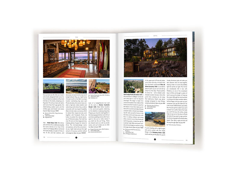 I love the seaside Surf & Travel Guide to Chile