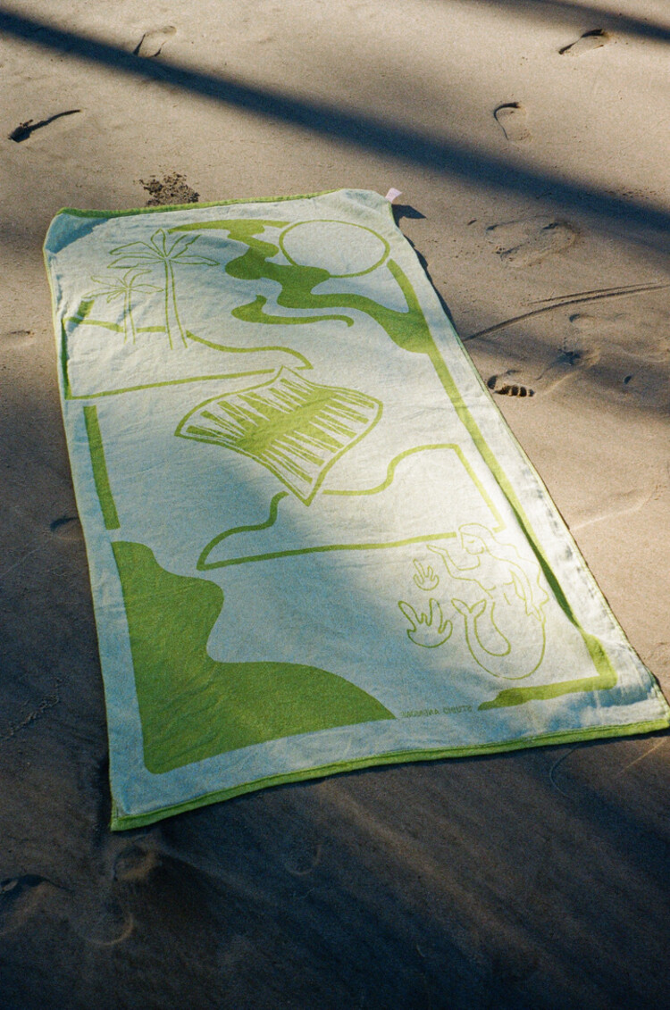 Studio Anemone Sun Tales Beach Towel