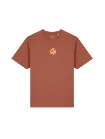 Surfvillage Embroided Circle Tee - Terra