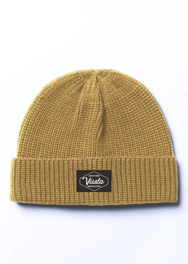 Vissla Creators Crew Eco Beanie Gold Coral