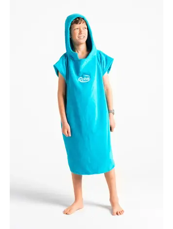 Robie Junior Original Changing Robe - Surf Poncho - Blue Atoll