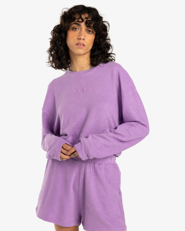 Billabong Cropped Fleece Prism Violet