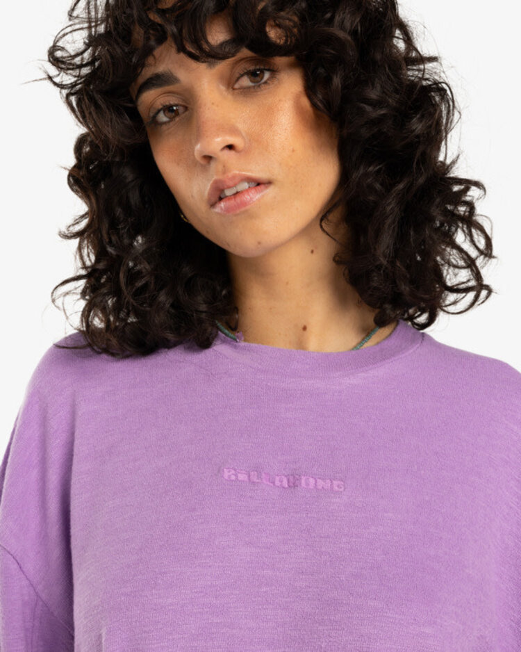 Billabong Cropped Fleece Prism Violet