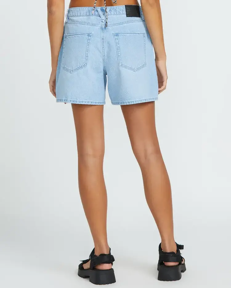 Volcom Stoned Boyfriend Short  - Blue Bird