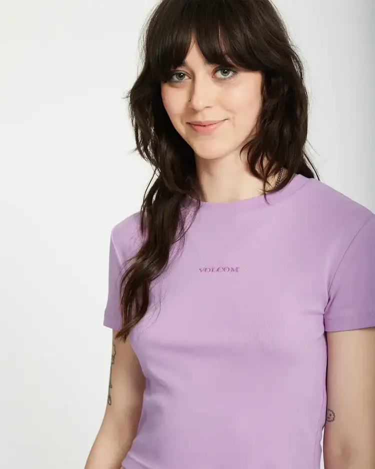 Volcom Volcomstone Tight Crop - Iris Purple