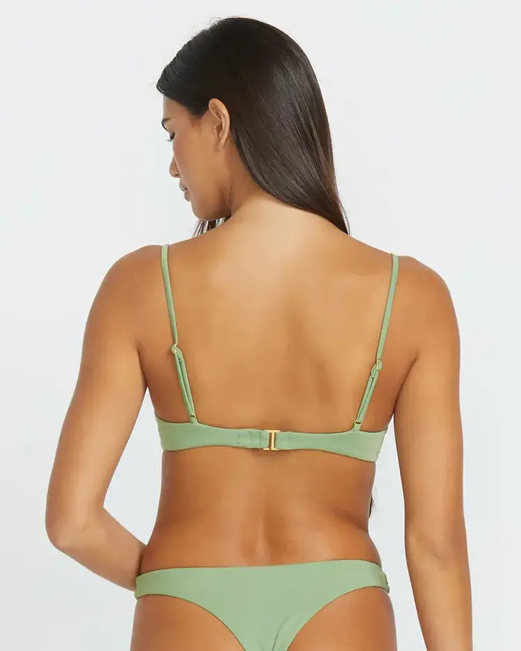 Volcom Simply Seamless Demi Uwire Grass Green