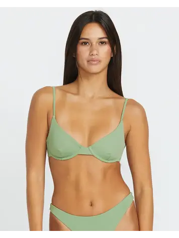 Volcom Simply Seamless Demi Uwire Grass Green