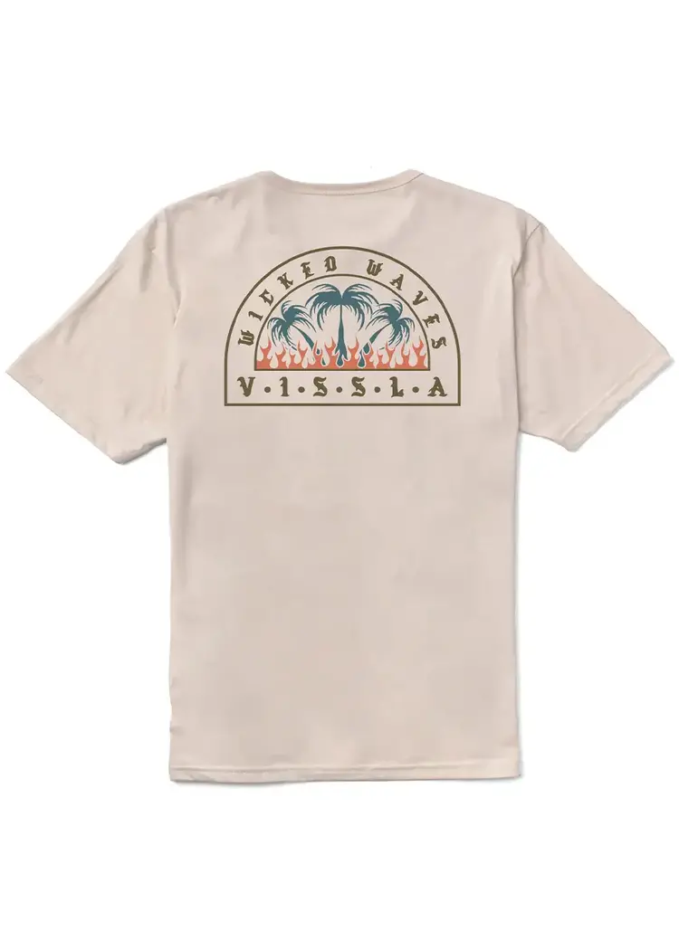 Vissla Wicked Organic Tee - Bone