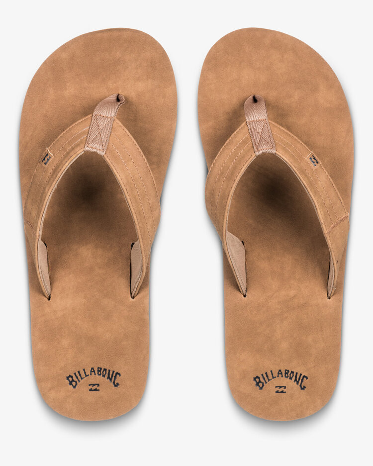Billabong Seaway Flip-Flops - Vintage Brown