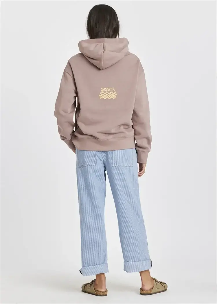 Sisstr Surf Ls Fleece Hoodie - Sweet Clay