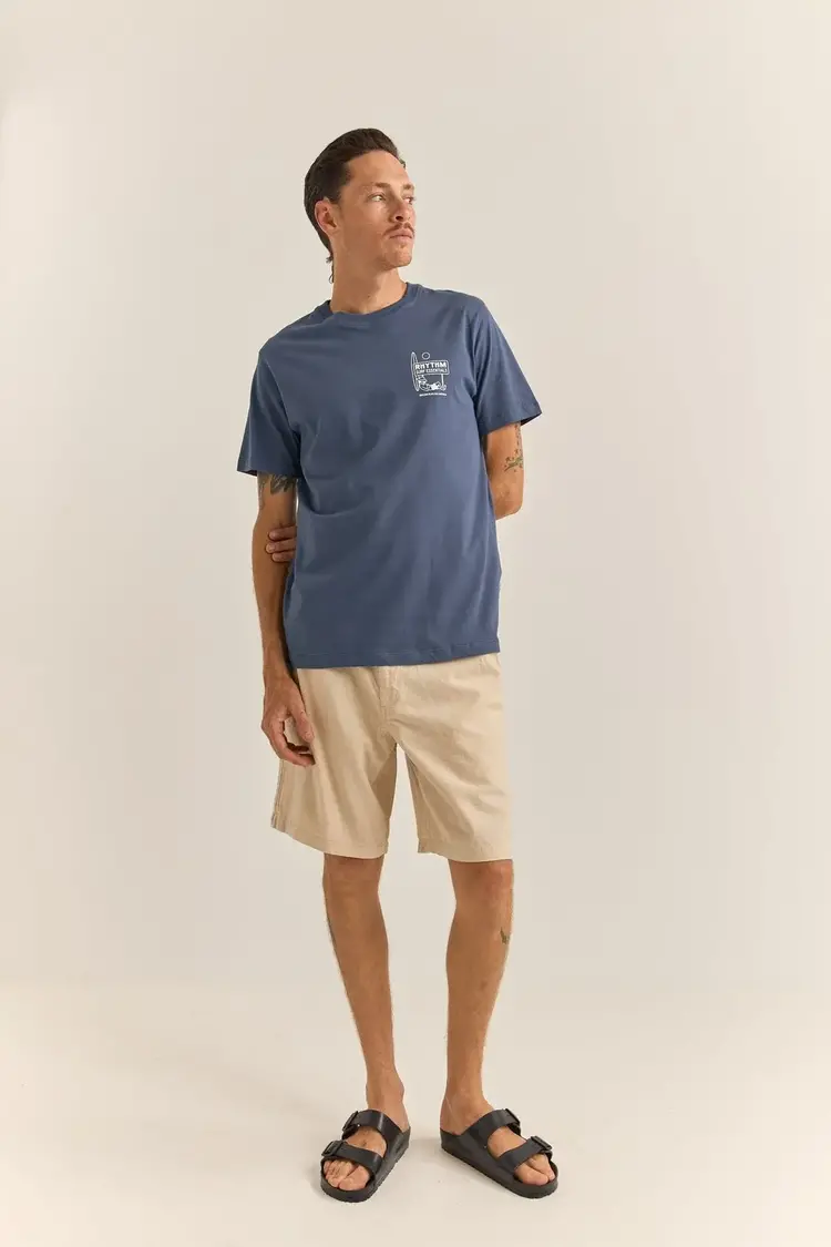 Rhythm Siesta Tee Navy
