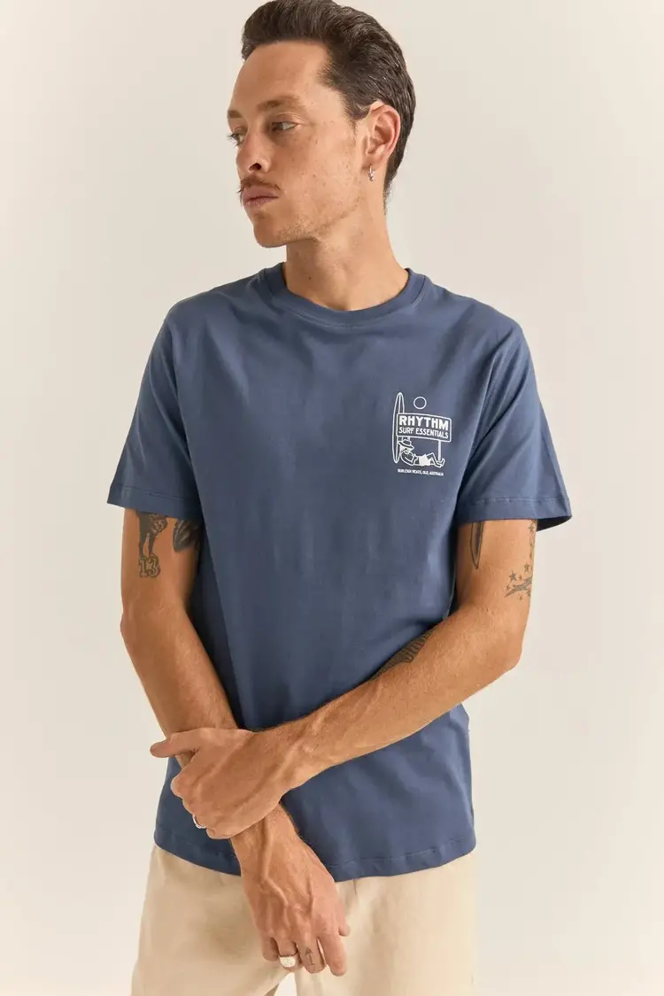 Rhythm Siesta Tee Navy