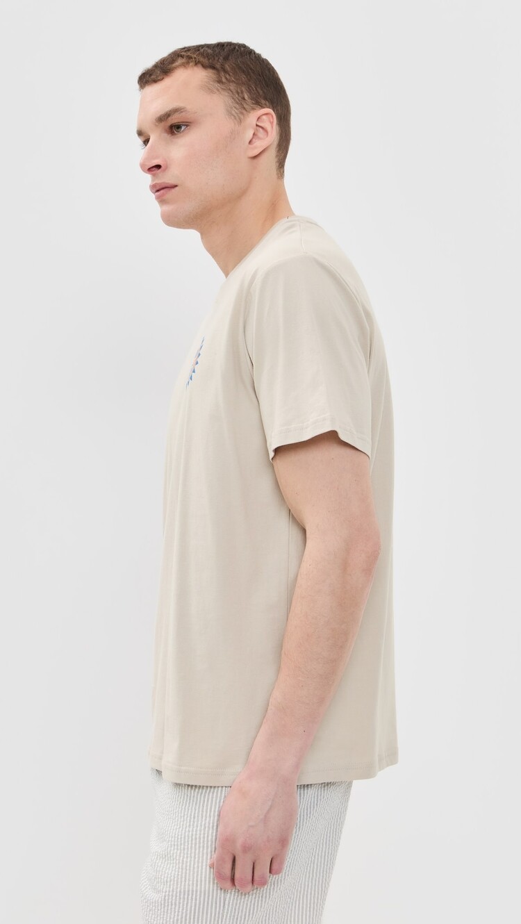 Rhythm Swerve Sun Tee Moonrock