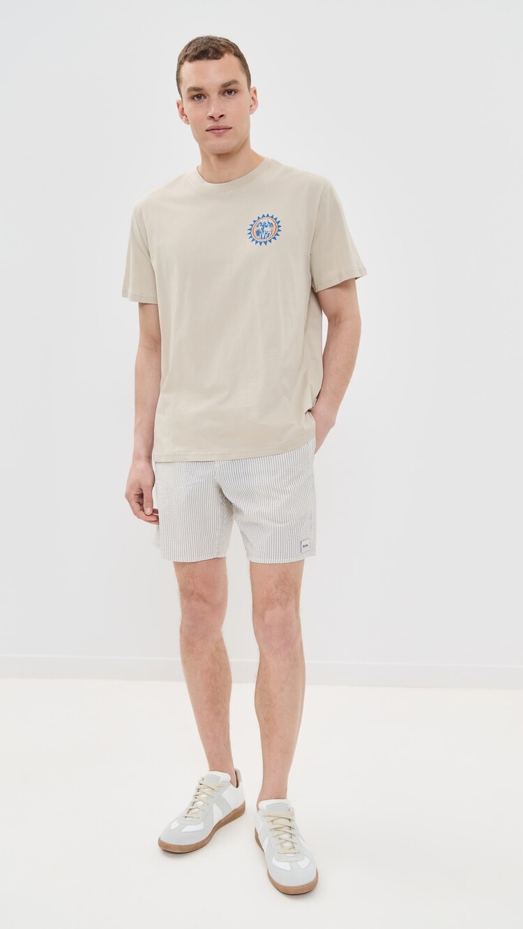 Rhythm Swerve Sun Tee Moonrock