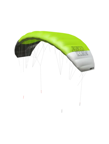 PLKB - Peter Lynn Hornet 4-line Power Kite  - Fluor Green - 3M Bar