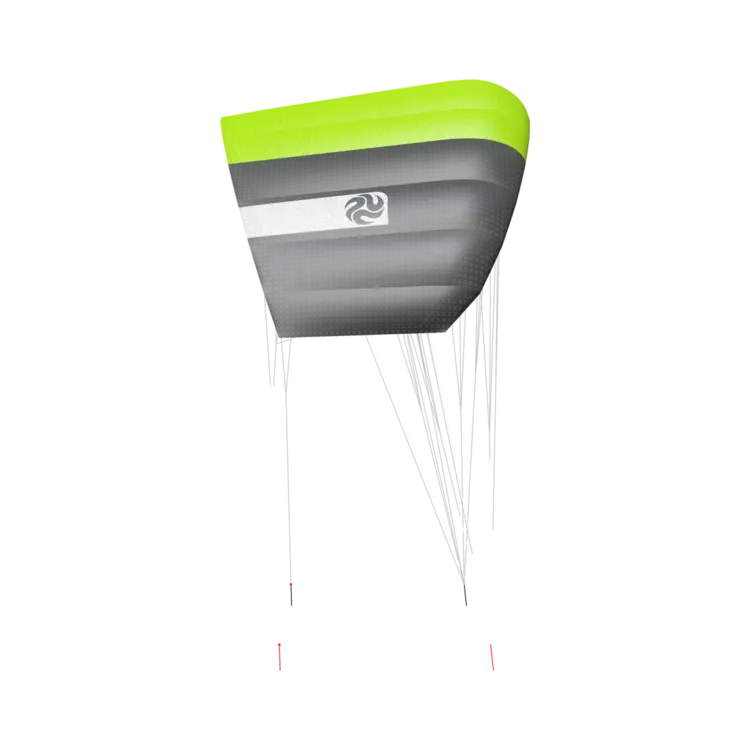 PLKB - Peter Lynn Hornet 4-line Power Kite  - Fluor Green - 3M Bar