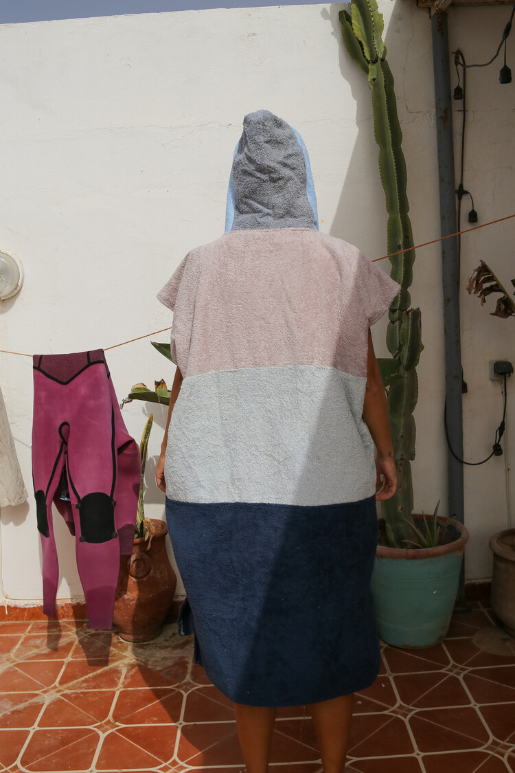 Pray For Waves Friendly Poncho Atlas