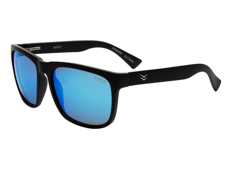 I-Sea Wyatt - Black/Blue Mirror