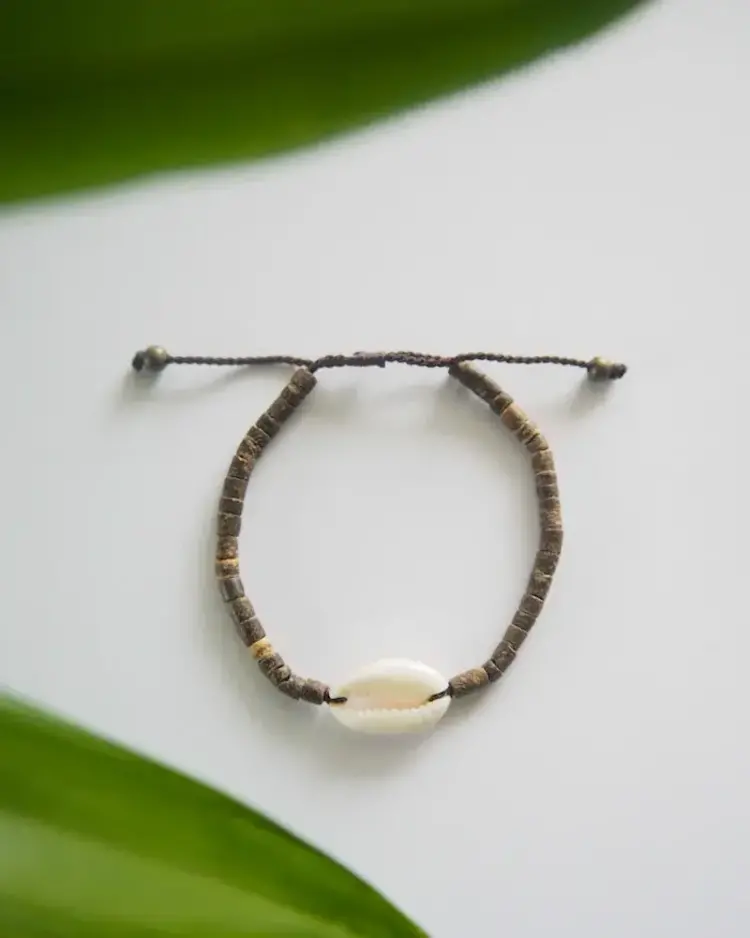 At Aloha Ulu Brown Bracelet