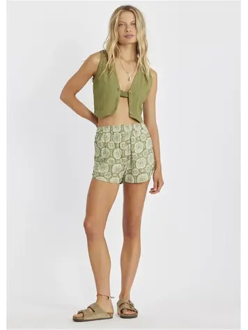 Sisstrevolution Endless Days Woven Short - Army