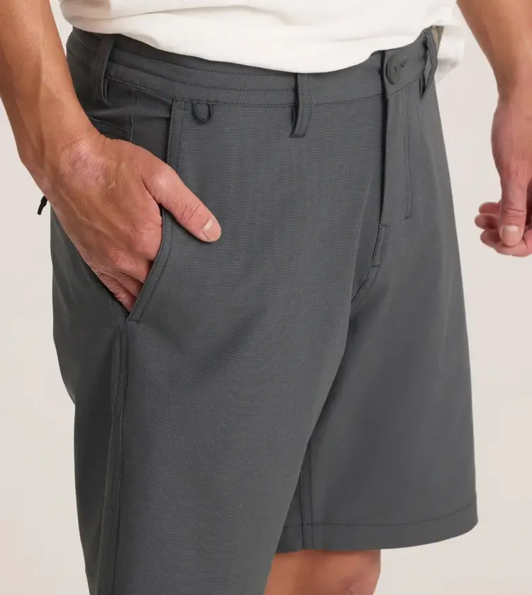Roark Hytide Hybrid Short Charcoal