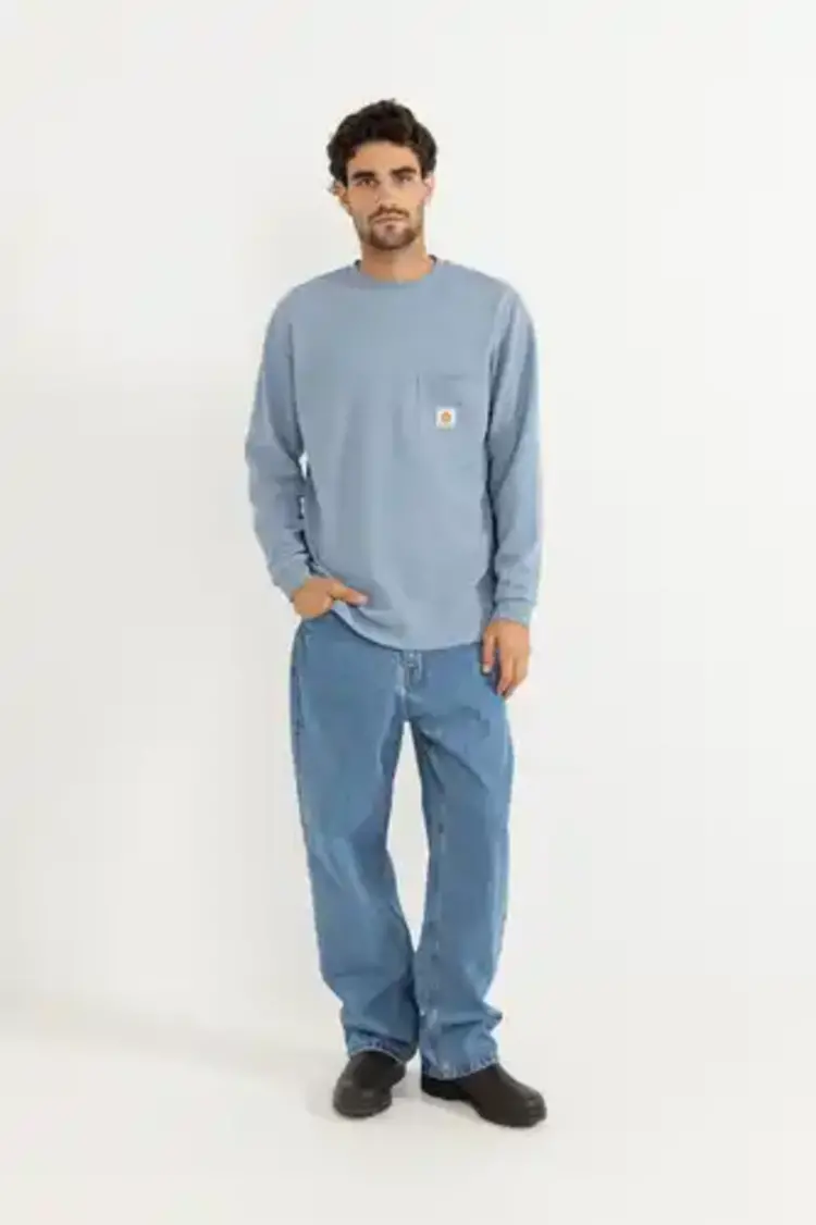 Rhythm Vintage Pocket Ls Waffle Slate