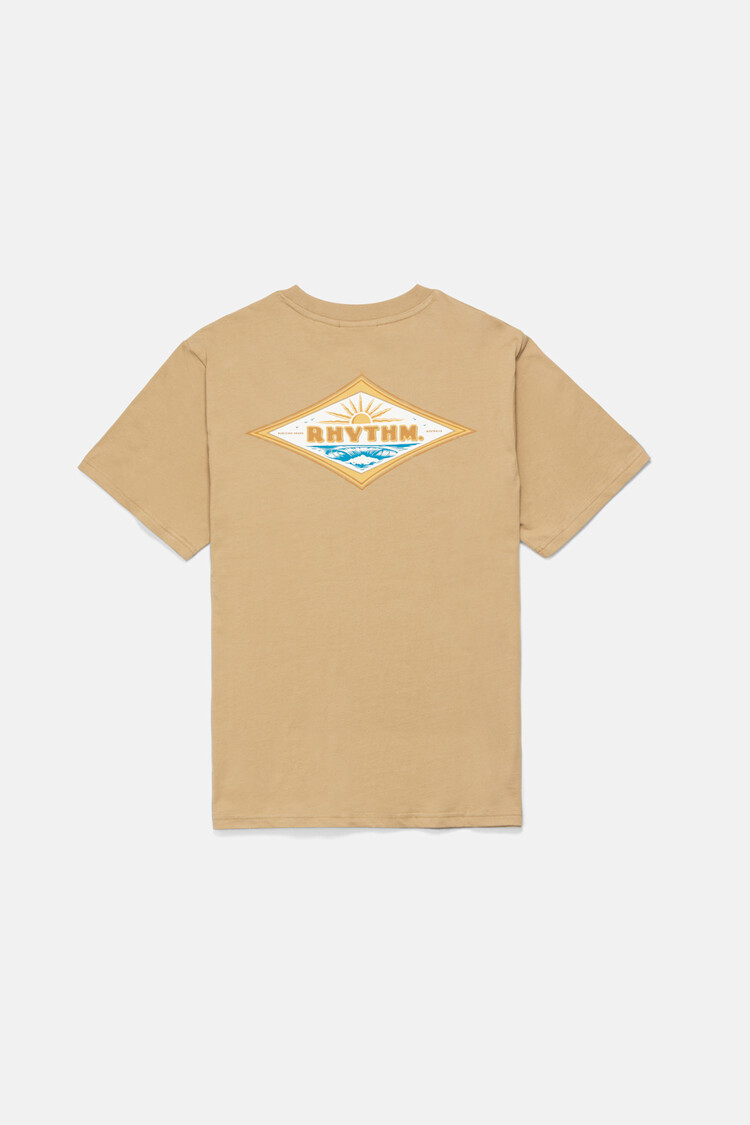 Rhythm Frame Tee Macadamia