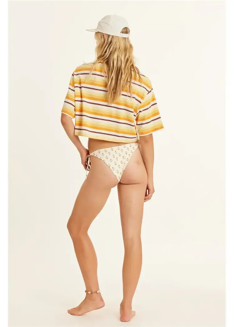 Sisstr Way Back Knit Top Sunflower