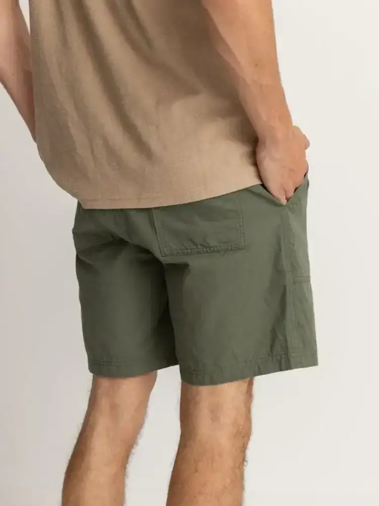 Rhythm Worn Path Ripstop Short Olive