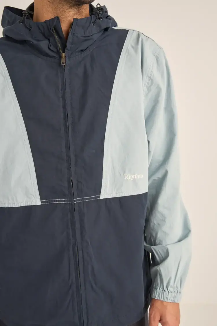 Rhythm Cascade Windbreaker Storm blue