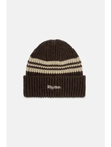 Rhythm Stripe Beanie Cedar