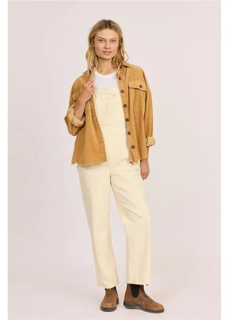 Sisstr After Hours Cord Shacket Rattan