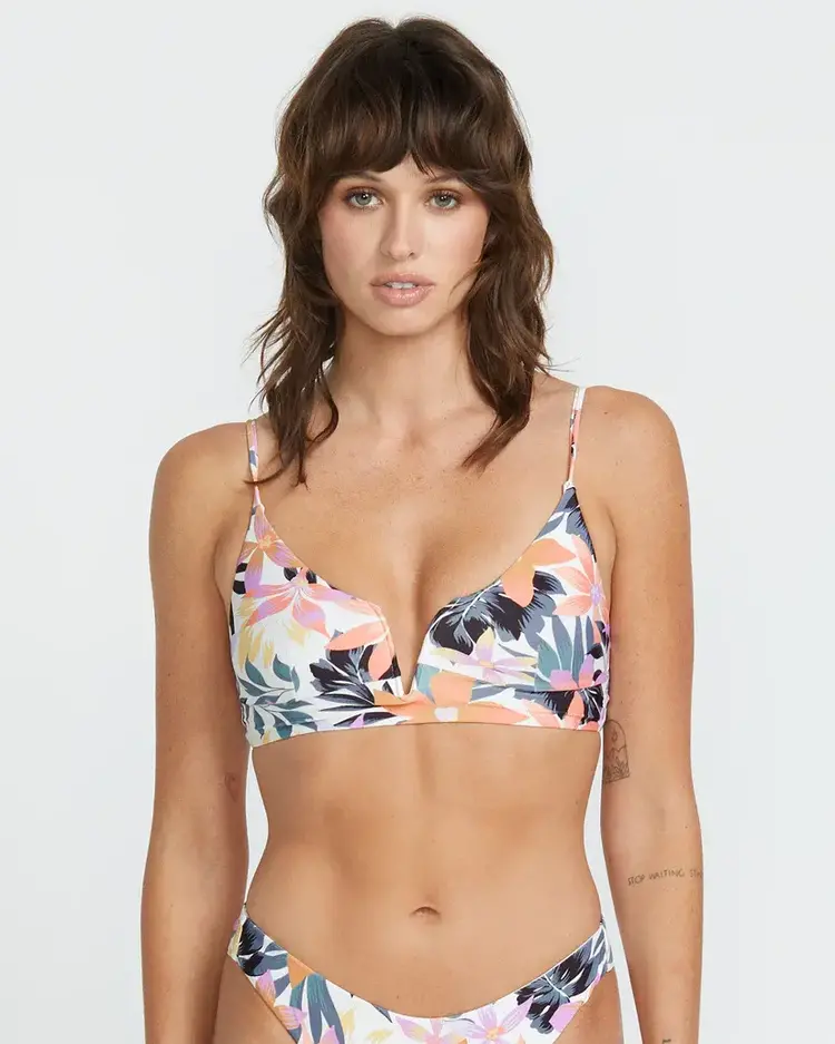 Volcom Tropicabana V Wire Crop Multi
