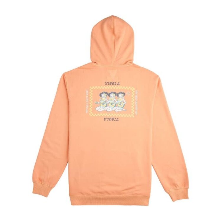 Vissla Serenade Hood Fleece Coral Fade