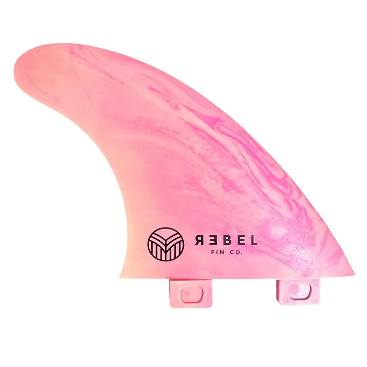 Rebel Fin Co. Recycled Marble fins - Thruster FCS - Unicorn