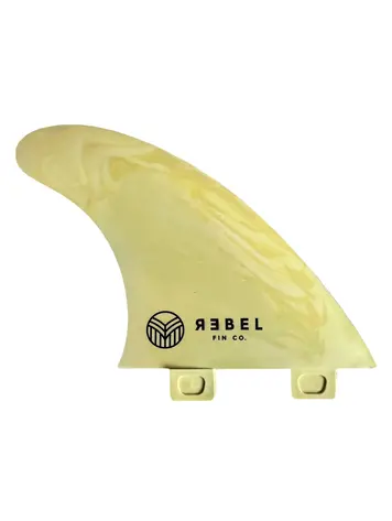 Rebel Fin Co. Recycled Marble fins - Thruster FCS - Golden Reef