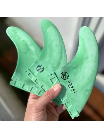 Rebel Fin Co. Recycled Marble fins - Thruster Futures - Bundoran