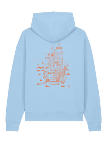 Surfvillage Club Hoodie - Blue Sky