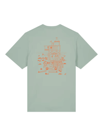 Surfvillage Mini Club Tee - Aqua