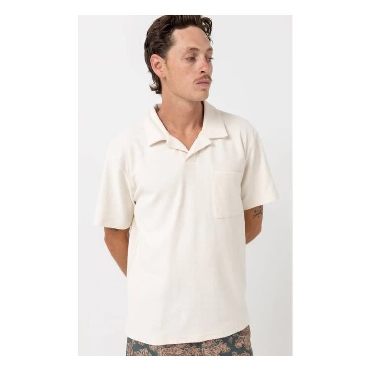 Rhythm Vintage Terry Polo Natural