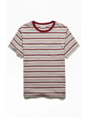 Rhythm Everyday Stripe Tee Multi