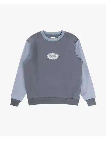 Rhythm Ellipse Sun Fleece Crew Blue