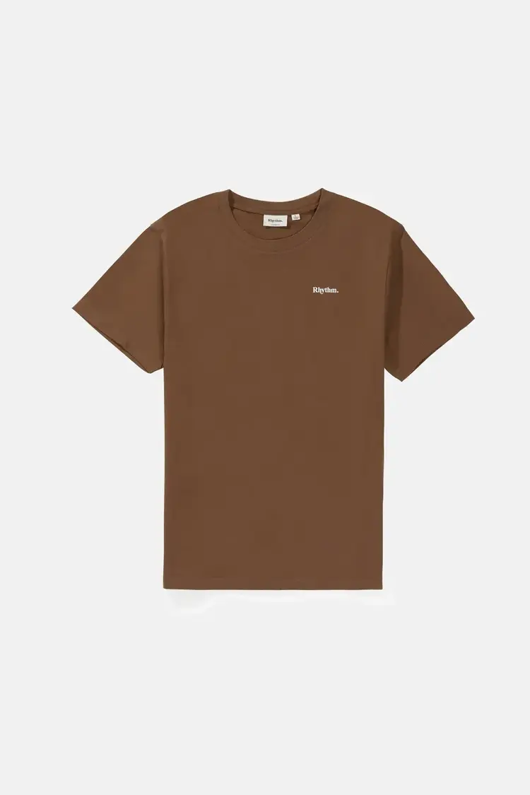 Rhythm Classic Brand Tee Chocolat