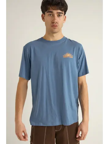 Rhythm Frame Tee Vintage blue