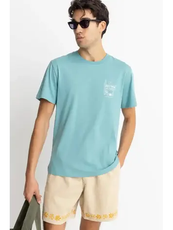 Rhythm Lull Tee Mineral blue