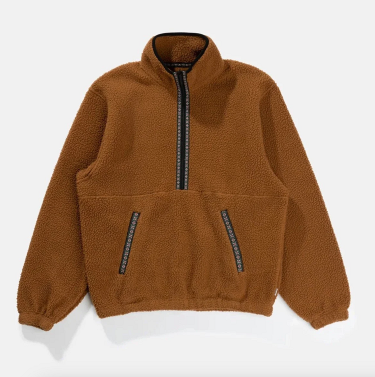 Rhythm Sherpa Pullover Ochre