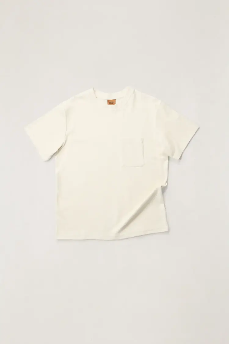 Rhythm Vintage Terry Tee Natural