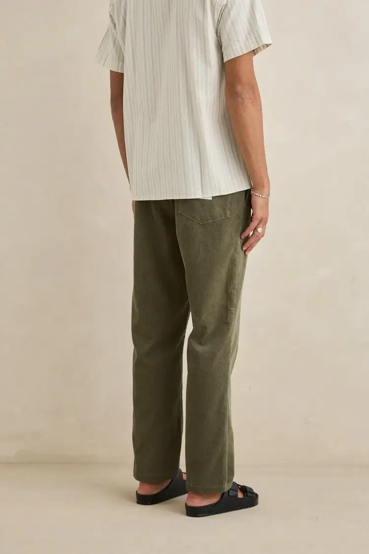 Rhythm Cord Jam Pant Olive