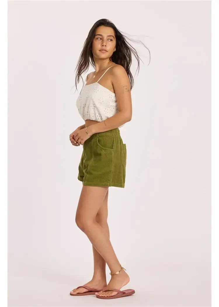 Sisstr Sandy Shores Woven Short Seaweed