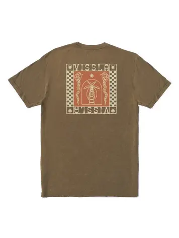 Vissla Serpents Cosmic Wash Tee Chocolate